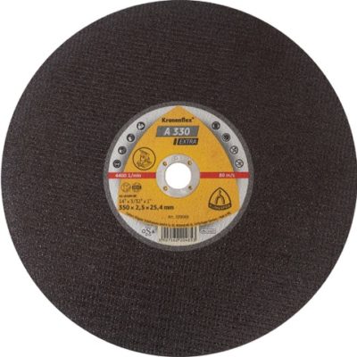 Klingspor A330 Extra Kronenflex Large Cutting-Off Wheels for Steel