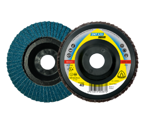 Klingspor SMT325 Extra Abrasive Mop Discs for Steel